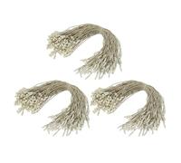 Tqcplfdiddo Christmas Ornament Hooks, 300 Pcs LED String Light Hanging Cable Holiday Decor Gift Tag Hanger with Snap Lock for Valentine's Halloween, Khaki