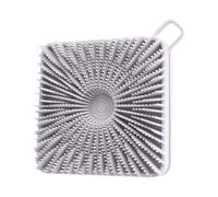 TQEBWUS Body Scrubber Shampoo | Double-Sided Head Washing Scrubber,2-in-1 Scalp Massager Shampoo Brush, Exfoliator Loofah, Soft Bristles for Kids Women Men