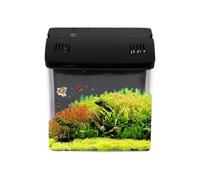 TQEBWUS Desktop Aquarium, Small Fish Tank Aquarium, Pets Supplies for Desktop Reef Shrimp Frog Turtles Table Desk Living Room Offices Home