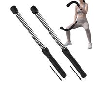 TQEBWUS Fitness Ropes for Training in the Home Gym - Pack of 2 Training Rope for Fitness - Portable Non-Slip Fitness for On the Go Sports Home Training Women Boxing