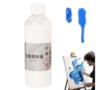 TQEBWUS Flow Aid for Acrylic Paint,100ml Acrylic Fluid Medium | Fluid Additive for Teachers, Artists, Palette Preparation, Color Blending, Crafts Projects, Models, Miniatures