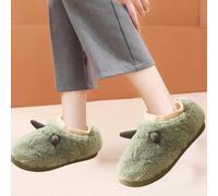 TQEBWUS Heated Slippers Women | Foot Warmer Electric Heating Booties | USB House Heated Shoes Fuzzy Slippers Feet Warmers for Home, Travel, Bedroom