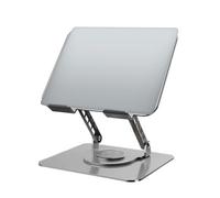 TQEBWUS Laptop Holder,Rotating Stand Laptop Riser for Desk - Notebook Holder Foldable Mount for Travel Study Business Office Living Room Bedroom Dorm College Table