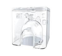 TQEBWUS Small Animals Cooling Hut,Water Heat Dissipation Aluminum Plate Hamster Bed | Clear Small Animal Habitat for Sugar Glider, Gerbils