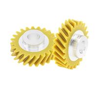 TQEONKL 2pcs Mixer Worm Gear Fit for Kitchenaid Mixer Repair Parts Blender Spare Gear