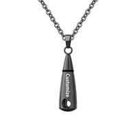 TQHGHX Customize Urn Necklace - Teardrop Cremation Jewelry for Ashes Memorial Keepsake for Women Men Personalized Necklaces Engraved Names