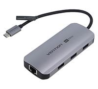 TQHHB Hub USB 3.0 Grey Number of ports: 6 0.15m ABS, Aluminium VENTION