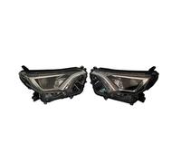 TQHSAG Car Headlight Assemblies A Pair Car Headlights 81130-0R100 81170-0R100 For Toyota For Rav4 2016 2017 2018 Angel Eye Head Lamp Low-end Front Lights