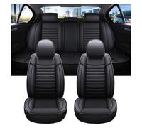 TQHSAG Car Seat Cushions For Chevy For Sonic JAC T8 Accessories Interior Details All Model Universal Car Seat Cover Seat Protector(Black-A)