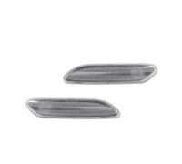 TQHSAG Car Turn Signal Lights For MINI For Cooper For R60 For Countryman R61 For Paceman 2011-2016 Front Side Marker Turn SIgnal Light Cover Shells Car Accessories Mirror Indicator Light(Clear)
