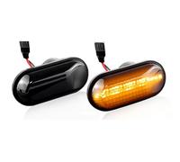 TQHSAG Turn Signal Light 2Pcs LED Dynamic Side Marker Light Turn Signal Lamps Car Accessories 33801S2AJ02 For Civic For CRX For Prelude For S2000 AP1 AP2(Style 1)