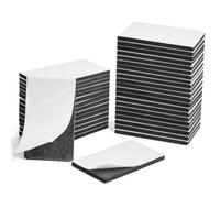 TQIOQIY Double Sided Tape Heavy Duty, Super-Sticky White Pads, Waterproof, for Walls and Pictures, 50 Pieces