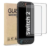 TQLGY Matte Screen Protector for Nintendo Switch 2 7.9-Inch, 9H Tempered Glass, Anti-Glare & Anti-Fingerprint, Anti-Scratch, Bubble-Free Installation, 2-Pack