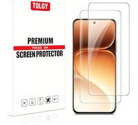 TQLGY Tempered Glass Screen Protector for Honor 600 Pro/Honor 600 5G, 9H Hardness, Fingerprint Compatible, HD Clear, Anti-Scratch, Bubble-Free Installation, 2-Pack