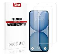 TQLGY Tempered Glass Screen Protector for Nothing Phone 4a/4a Pro, 9H Hardness, HD Clear, Anti-Scratch, Bubble-Free Installation, 2-Pack