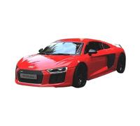 TQMEAD 1:18 For Audi R8 V10 Plus Alloy Sports Car Model Diecast Metal Toy Vehicle Car Collection Gift(Red)