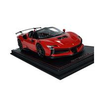 TQMEAD 1:18 For Ferrari SF90XX Stradale Roadster FEO41B Resin Car Model Ornament Vehicle Toy Gift Replica Toys(Brown)