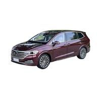 TQMEAD 1:18 For Public Viloran MPV Diecast Alloy Model Car Collection Vehicle Toy Decoration(Red)