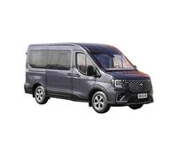 TQMEAD 1:18 For Scale FORD TRANSIT Vehicle Alloy Diecast Cars Model Souvenir Static Display(Grey)