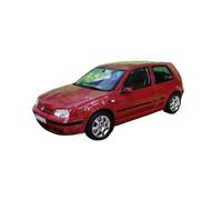 TQMEAD 1:18for Vw Golf Mk4 Red Die Casting Alloy Static Car Model Exhibit Collection Souvenirs