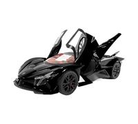 TQMEAD 1:32 For Spray Apollo Sports Car Simulation Racing Car Back To Force Sound And Light Toys Replica Toys(Black)