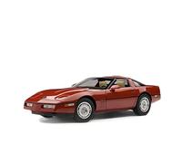 TQMEAD For Chevrolet Corvette C4 1986 1 18 Alloy Car Model Decoration Toy Gift Display Mini Replica Toys(Red)