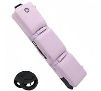 TQOVOQT Ski Bag with Wheels - Airline Approved Snowboard Travel Bag for 138-173cm Skis, 5 Colours | All-in-One Storage & 4 Travel Modes(Size:145cm,Color:Pink)