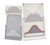 TQPGJJL Galton Board 12×18cm Probability Demonstration Model | Ultra-Clear Acrylic Physics Lab Tool & Desk Toy | STEM Educational Kit for Classroom, Homeschool & Office(White)