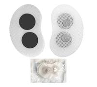 TQPGJJL Magnetic Anti-Snore Replacement Patches, 40.5×25.5 Mm Disposable Gel Strips, 2-Patch Individual Packs, Strong Adhesion, Hypoallergenic(100PCS)