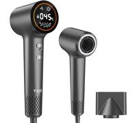 TQQ Hair Dryer, 400 Million Plasma Ionic Hairdryer, 110, 000 RPM High Speed Brushless Motor Blow Dryer for 2min Fast Drying, 57dB Low Noise Travel Hairdryers for Women and Men