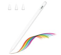 TQQ Pencil Compatible iPad 2018-2025, 2X Faster Charge, Pixel Precision, Tilt Sensitive Stylus Pen for Apple iPad 11/10/9/8/7/6th Gen, Pro 12.9/11/13 Inch M4, Air 3/4/5/M2/M3, Mini 5/6