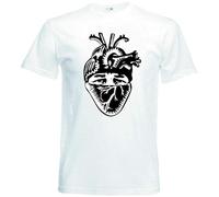 TQQCA BEAR T-Shirt Shirt Subcomandante Marcos The EZLN Zapatista Army Mexico Resistance White L