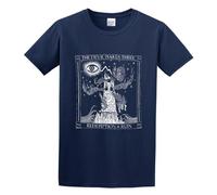 TQQCA BEAR The Devil Makes Three Redemption Ruin T-Shirt Navy S