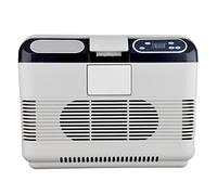 TQQEPOOL Compressor Portable Small Refrigerator Car Refrigerator 12v/24v/220v Mini Electric Cooler For Driving Travel Fishing Outdoor And Home Use (Size : 15L)