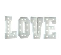 TQQEPOOL LED Letter Lights Sign,Large LOVE/BABY Marquee Light Up Letters Sign,Decorative Led Light Up Letter For Anniversary Wedding Baby Shower Party(LOVE White,4FT)