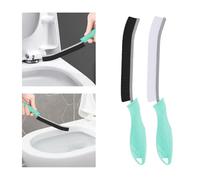 TQRR Hard Bristle Crevice Cleaning Brush UK, 2Pcs Bathroom Tile Groove Gap Cleaning Brush, Grout Cleaner Brush, Cleaning Tool for Window, Kitchen, Sink, Tub, Shower, Toilet (2, Mint)