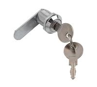 TQSKA 16/20/25/30mm Cam Cylinder Locks Door Cabinet Mailbox Padlock Drawer Cupboard Box Lock with Iron Key for Furniture Hardware(25 mm)