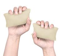 TQUXNGA 1 Pair of Ergonomic Miniature Hand Exercise Pillows Soft Microfiber Materials Ideal for Elderly Grip Strength Training Hand Grip Exerciser Pillow