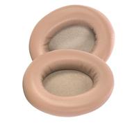 TQUXNGA 1Pair Ear Pad Replacement Protein Leather Earpads Ear Cushions Sponges Cover Earmuffs for Headphones