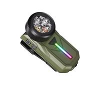 TQUXNGA 360 Degree Rotatable Clip on Work Light Featuring Smart Motion Detection and Adjustable Brightness for Hands Complimentary Use Touchless Control Work Lamp