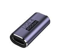 TQUXNGA 40 Gbps Type-C Adapter for Bridging, C Mother Turn to C M | Type-C to Type-C Connection Adaptation, Stated Rate Up to 40 Gbps, Bridge Between Endpoints for Data Tasks