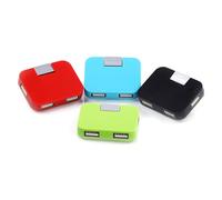 TQUXNGA 4pcs/set Small USB Hubs 4 Port Expander Foldable Square Shape Adapter For Laptops And Computer Accessories USB Hub