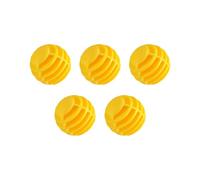 TQUXNGA 5Pcs Anti-Slip Practice Balls High-Visibility Striped Training Equipment Indoor/Outdoor Use Golf Training Devices