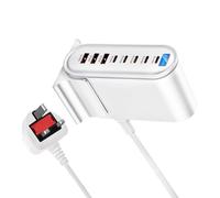 TQUXNGA 8Port 600W USB C Fast Charging With 4 C 100W And 4 A QC30W For Multiple Electronic Devices
