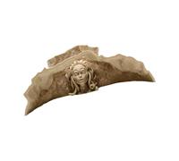 TQUXNGA Ancient Greek Medusa Gorgon Ornament Aquariums Decoration Fantasy Hide House Medusa Fish Tanks Ornaments