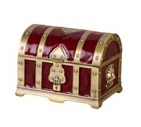 TQUXNGA Classical Retro Design Small Jewelry Case Creative Organizers Perfect for Storing Valuable Accessories Safely Small Box