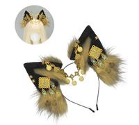 TQUXNGA Comfortable Animal Ear Headbands Halloween Costume Hairpiece For Cosplay Enthusiasts Role Playing And Themed Occasion Practical Furry Plush Cosplay Accessory