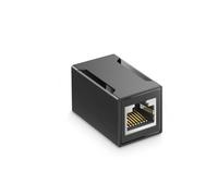 TQUXNGA Compactly RJ45 Coupler Gigabit Connector Supporting Up To 10Gbps Speeds For Seamlessly Networking Setups Plugs And Play Gigabit Ethernet Coupler