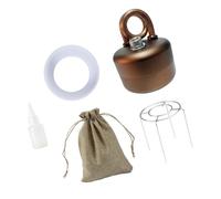 TQUXNGA Efficiency Metal Liquor Stove Burning Device Metal Texture Suitable for Boiling Water and Cooking in the Wilderness Dense Hiking Stove
