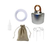 TQUXNGA Efficiency Metal Liquor Stove Burning Device Metal Texture Suitable for Boiling Water and Cooking in the Wilderness Dense Hiking Stove
